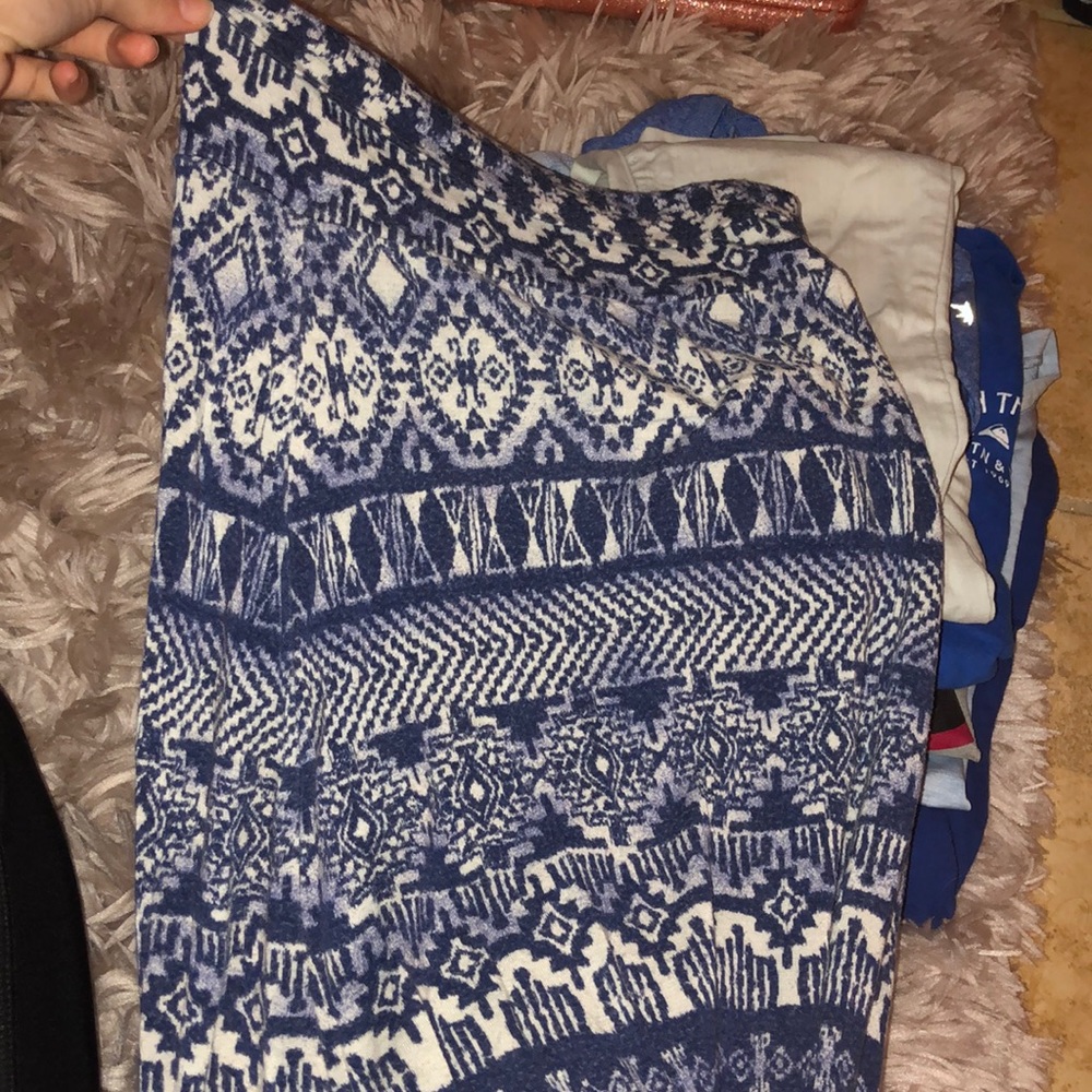 Tribal Long Maxi Skirt